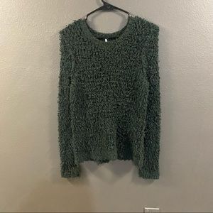 Dark green Free People sweater SZ M